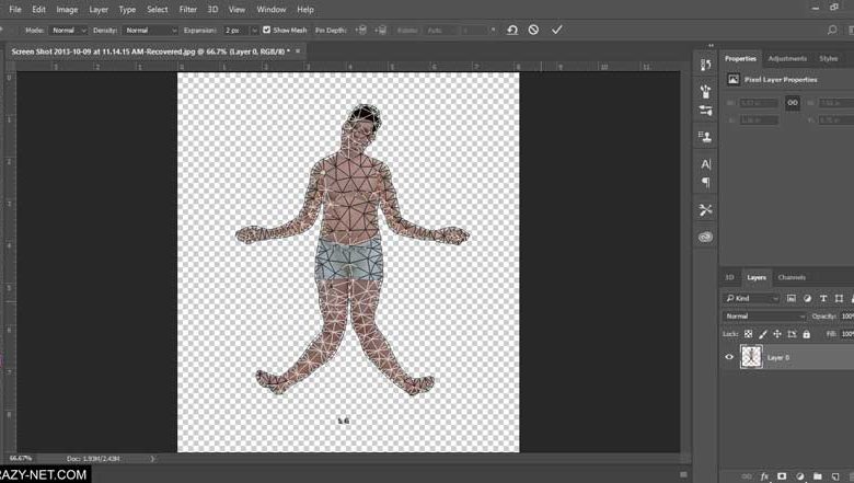 شرح اداة Puppet Warp على الفوتوشوب لتحريك الصور شرح اداة Puppet Warp على الفوتوشوب لتحريك الصور