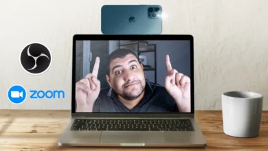 كيفية تحويل الهاتف الى كاميرا للكمبيوتر بدون كابل