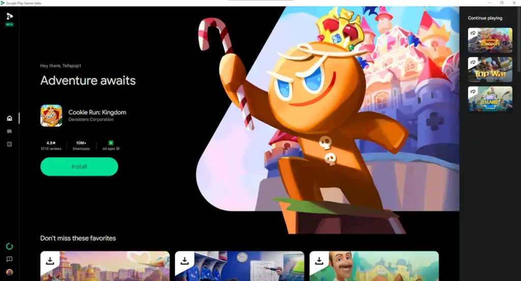 تحميل محاكي اندرويد جوجل الرسمي الجديد Google Play Games تحميل محاكي اندرويد جوجل الرسمي الجديد Google Play Games
